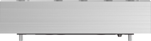 Vertical pressure exhaust plate
