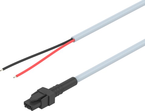 Plug socket with cable