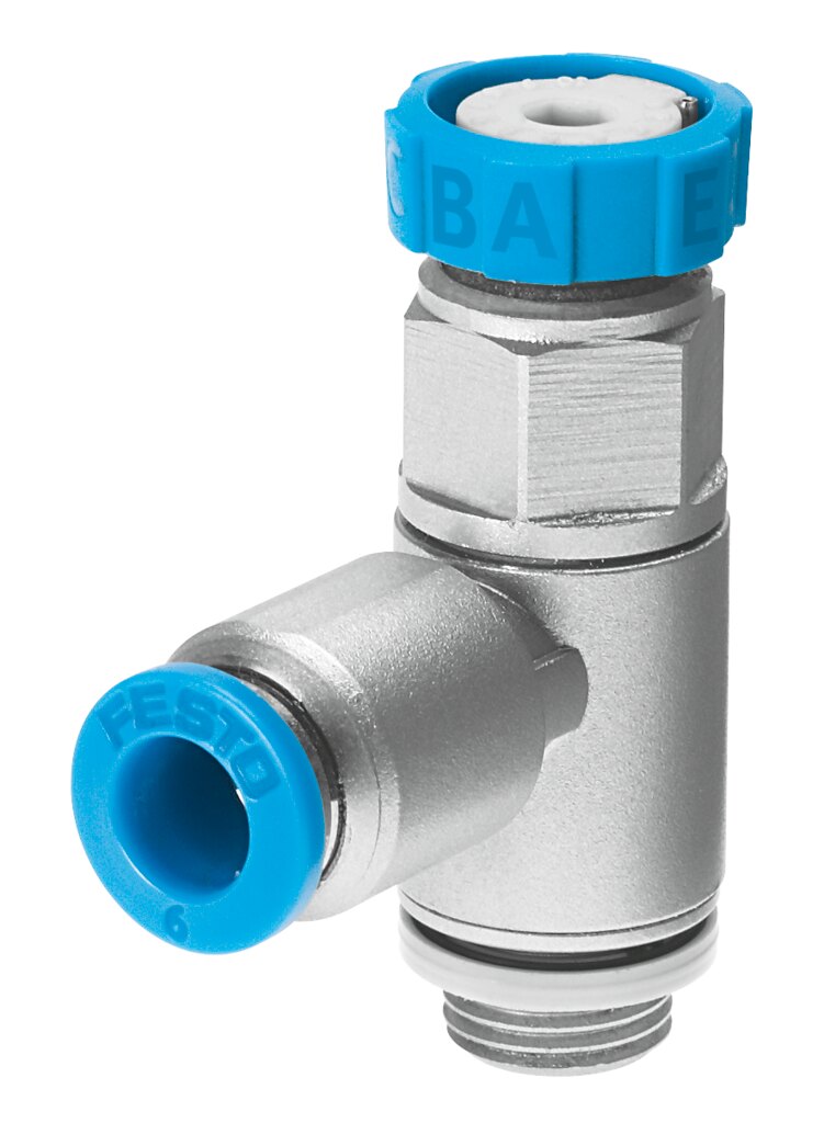 One-way flow control valve