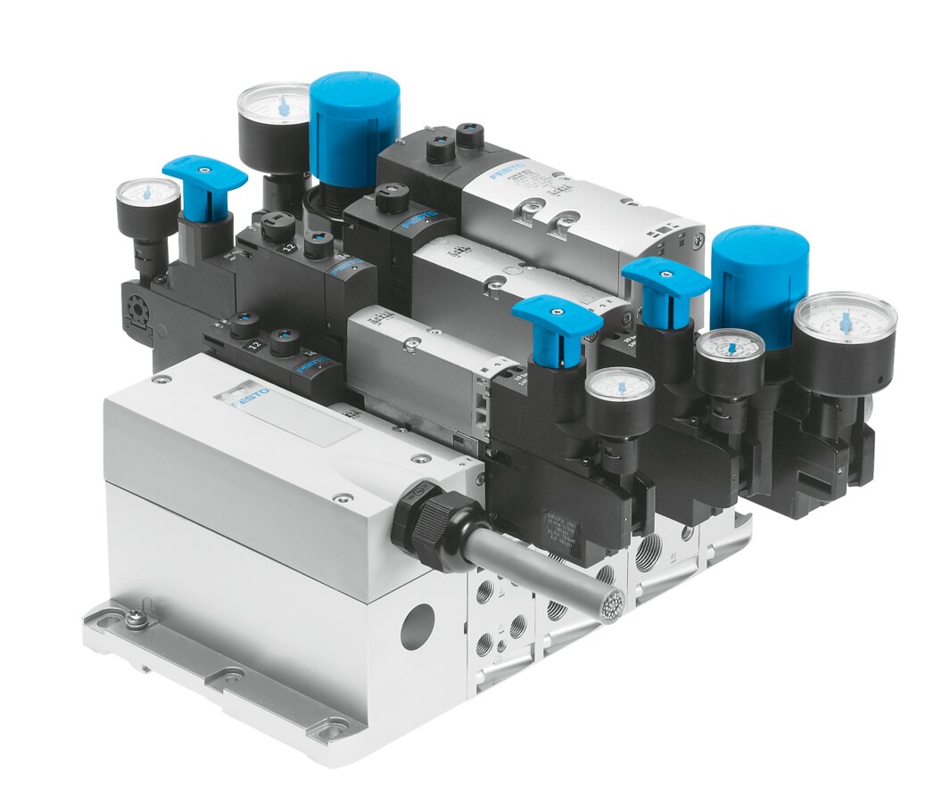 Valve terminal VTSA-NPT with multi-pin plug connection