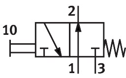 Finger lever valve