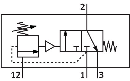Pressure sequence valve