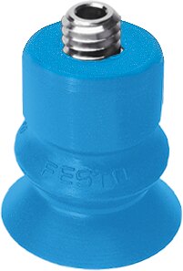 Suction cup with connection