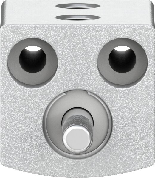Short-stroke cylinder