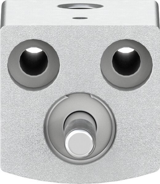 Short-stroke cylinder