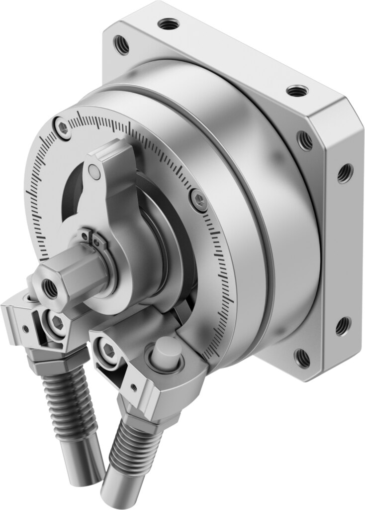 Semi-rotary drive