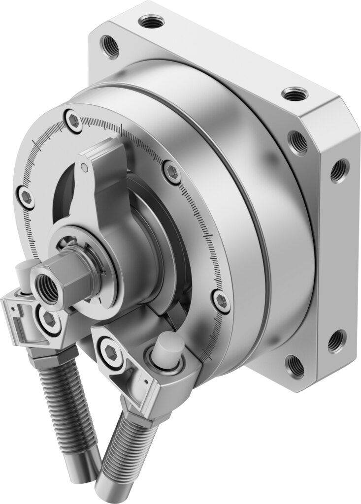 Semi-rotary drive