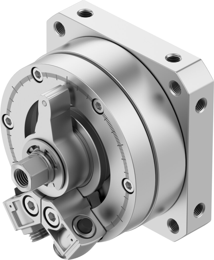Semi-rotary drive