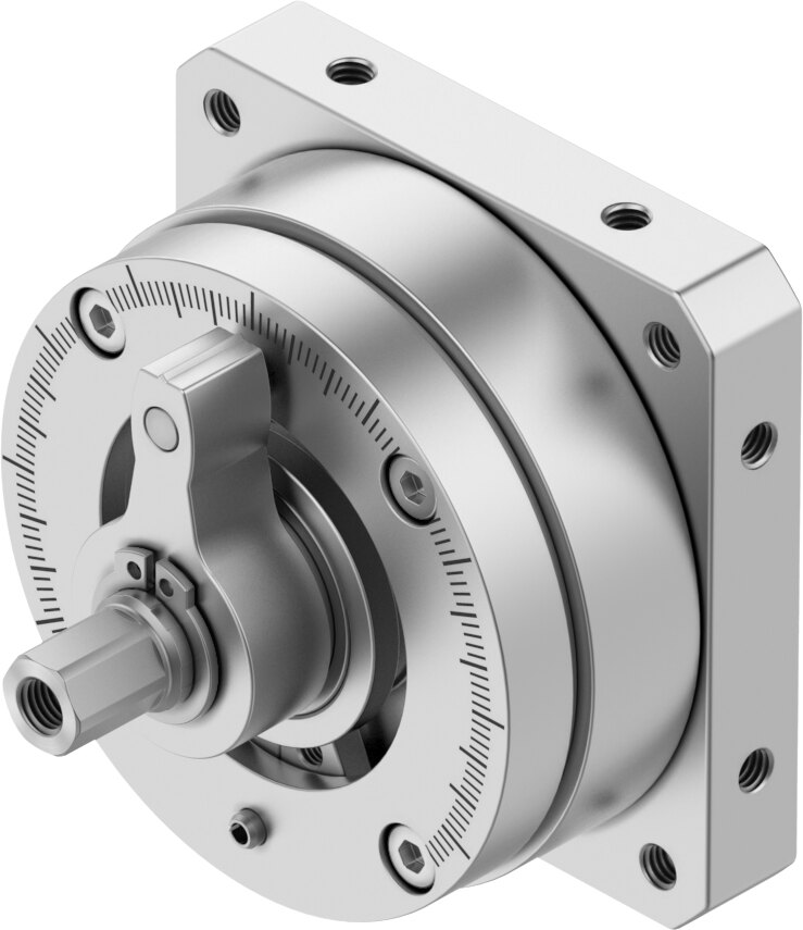 Semi-rotary drive