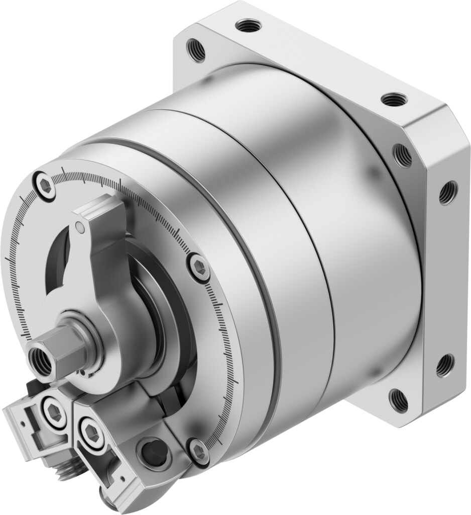 Semi-rotary drive