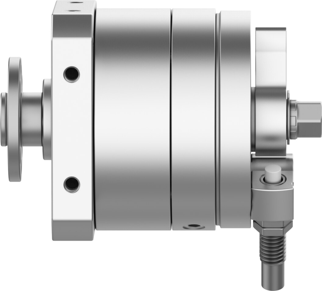 Semi-rotary drive