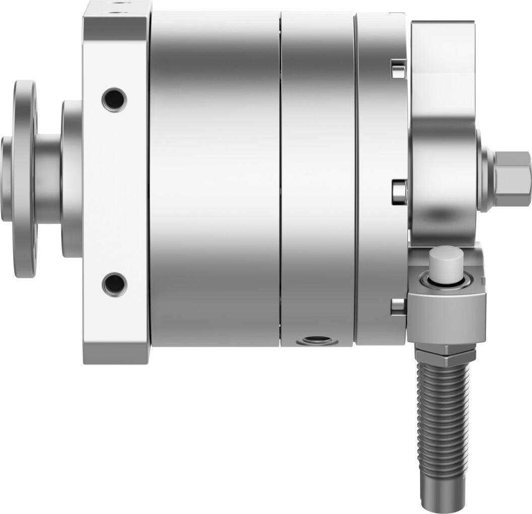 Semi-rotary drive