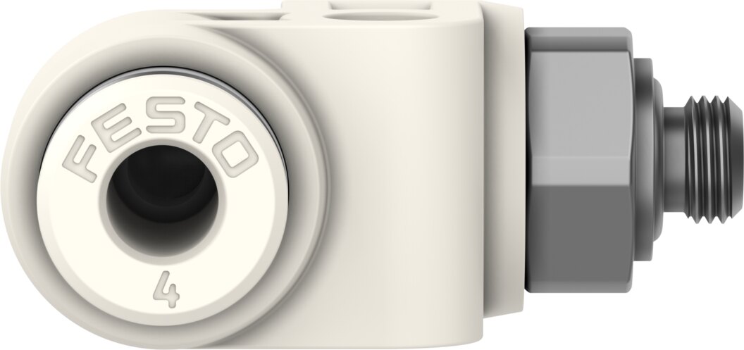 Push-in L-fitting