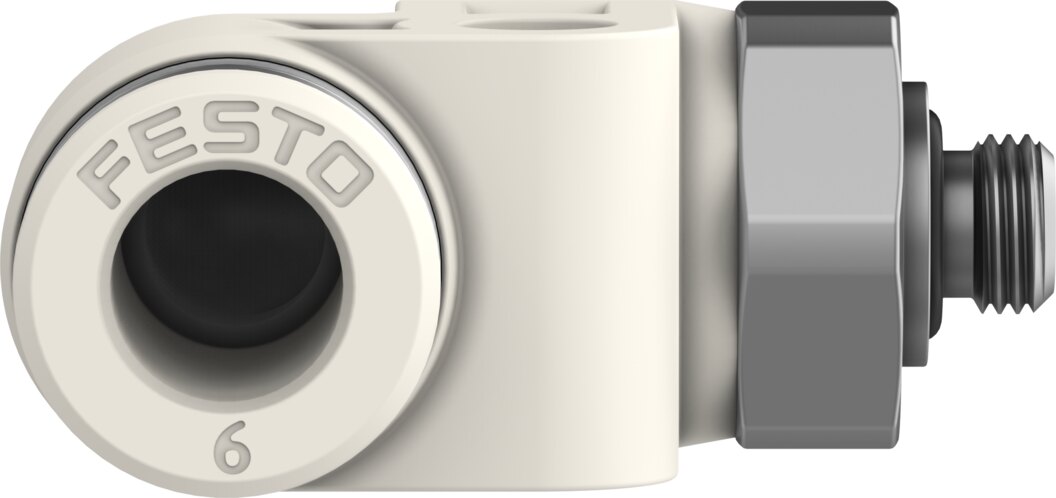 Push-in L-fitting