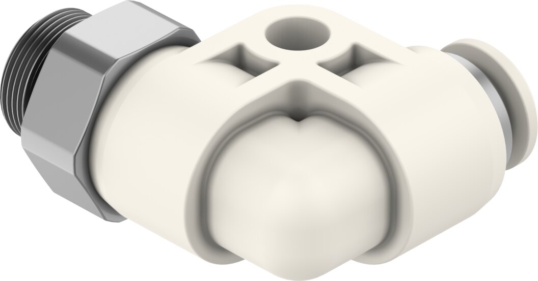 Push-in L-fitting