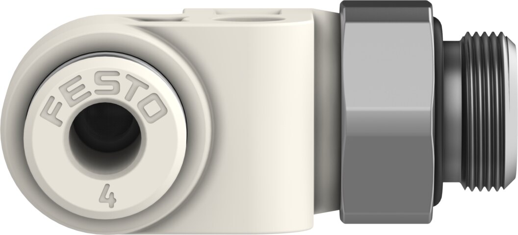 Push-in L-fitting