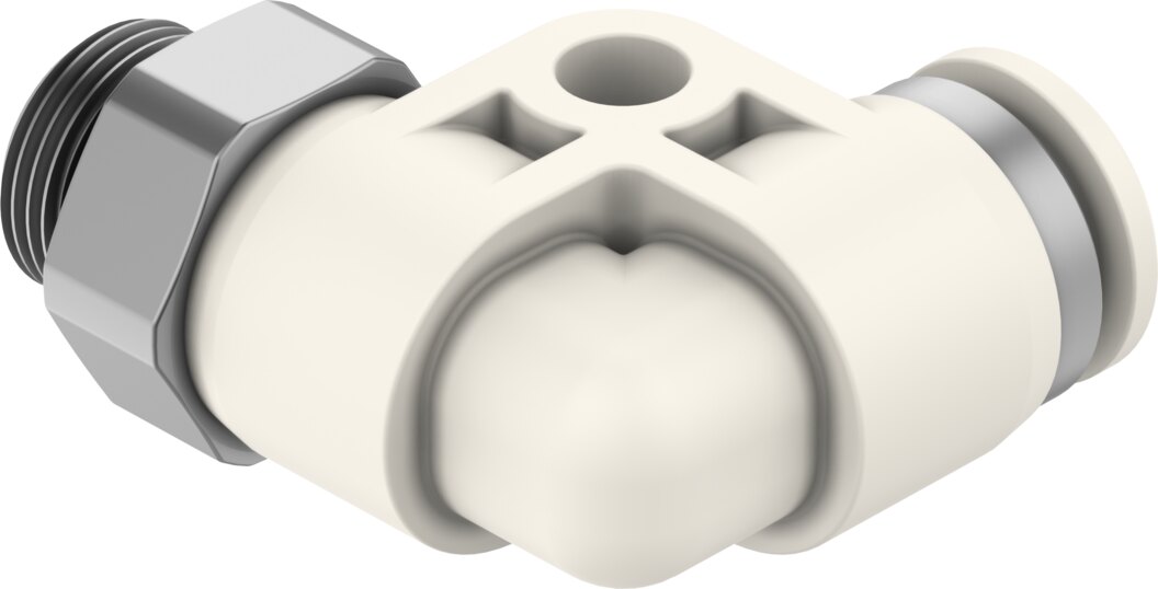 Push-in L-fitting