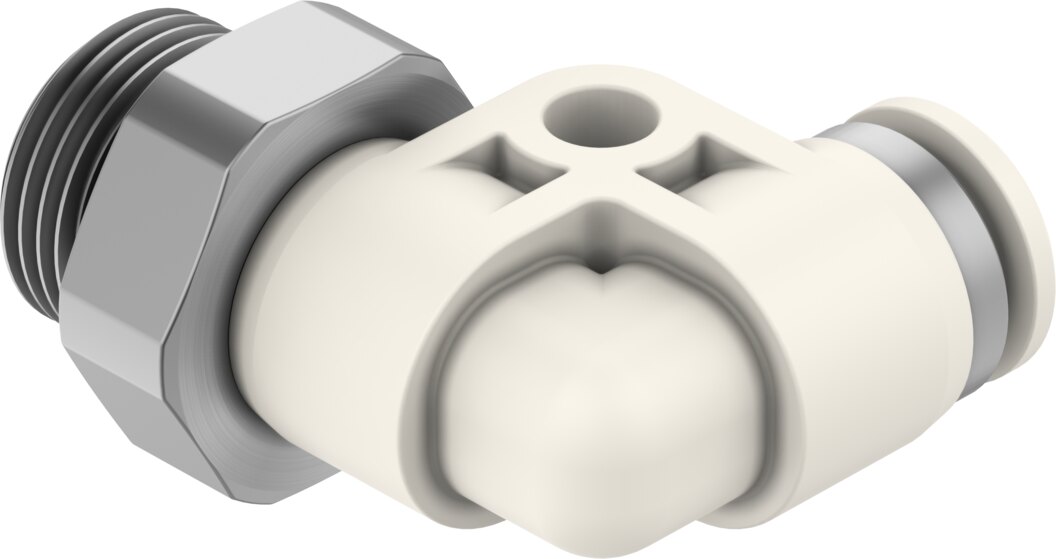 Push-in L-fitting