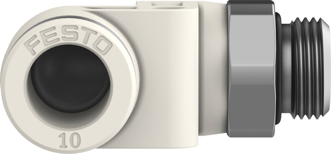 Push-in L-fitting