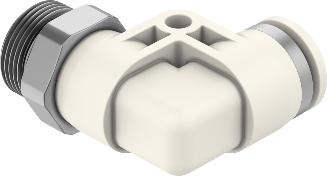 Push-in L-fitting