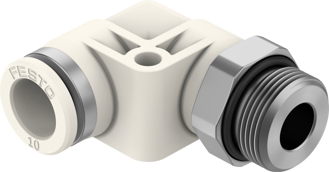 Push-in L-fitting