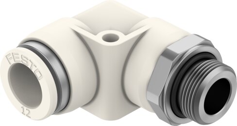 Push-in L-fitting