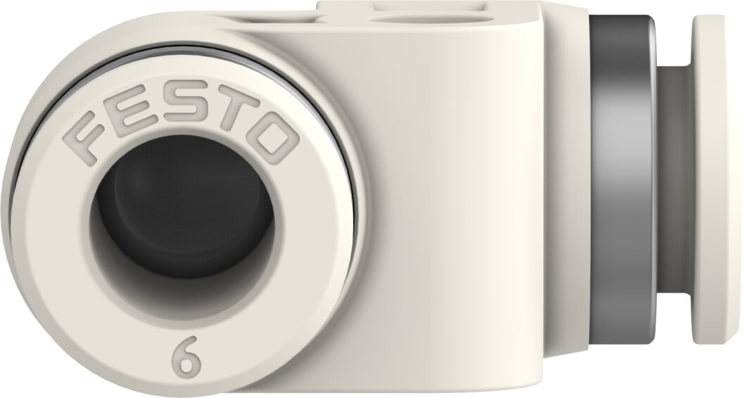 Push-in L-connector