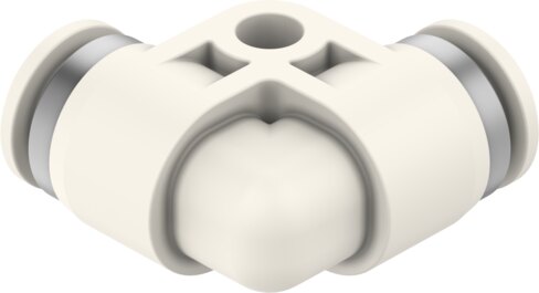 Push-in L-connector