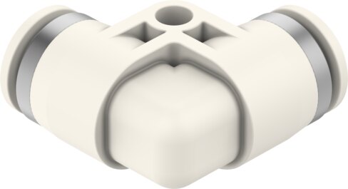 Push-in L-connector