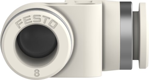 Push-in L-connector