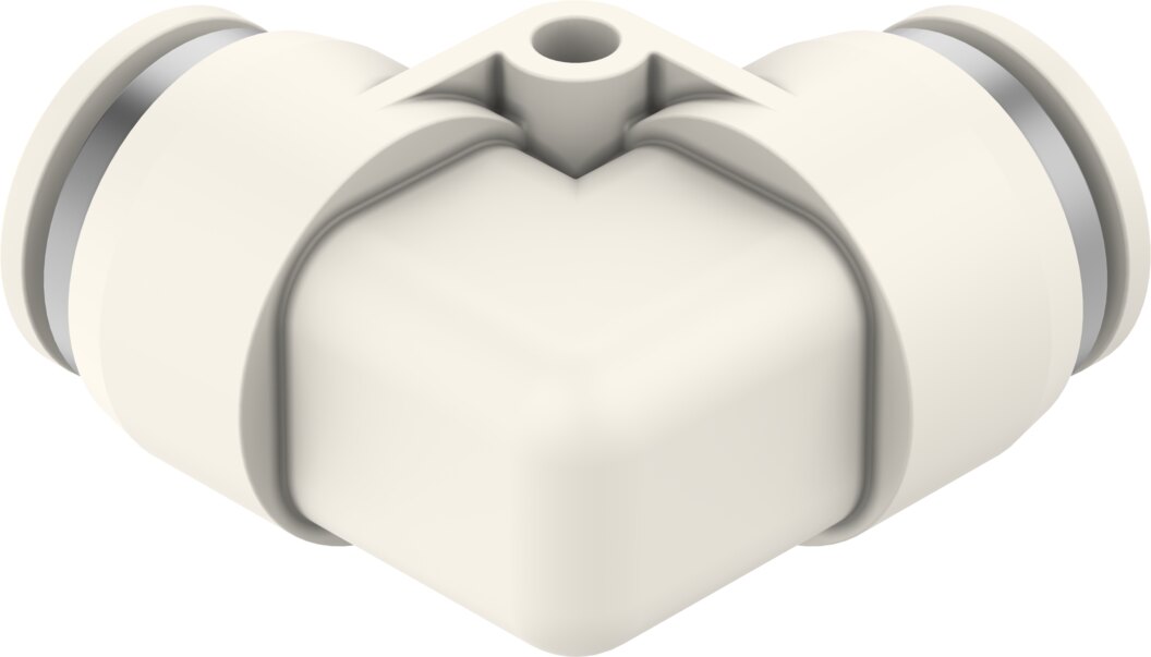 Push-in L-connector