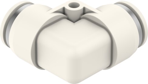 Push-in L-connector
