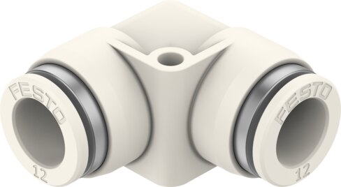 Push-in L-connector