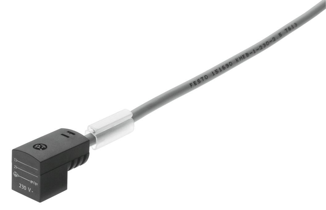 Plug socket with cable