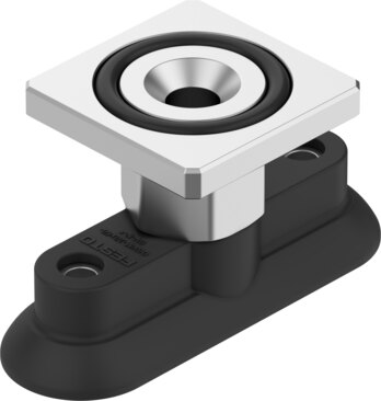 Suction cup with connector