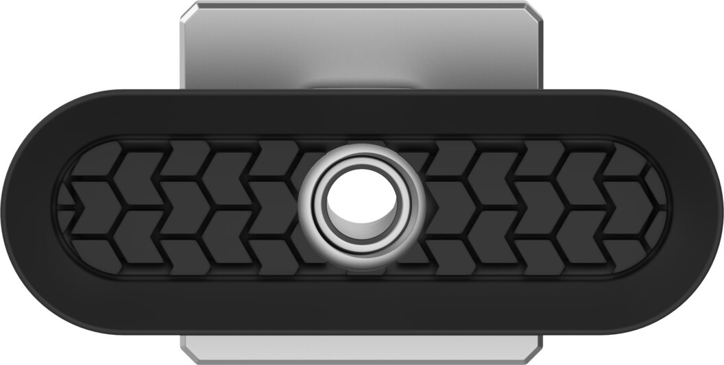 Suction cup with connector