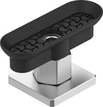 Suction cup with connector