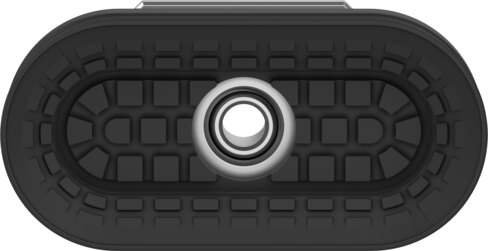 Suction cup with connector