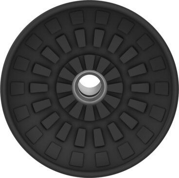 Suction cup with connector