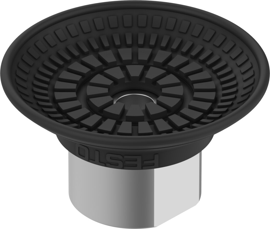 Suction cup with connector