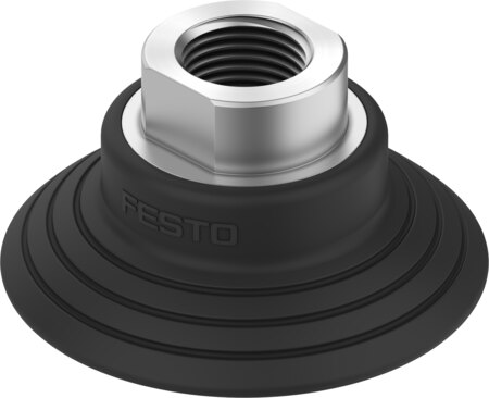 Suction cup with connector