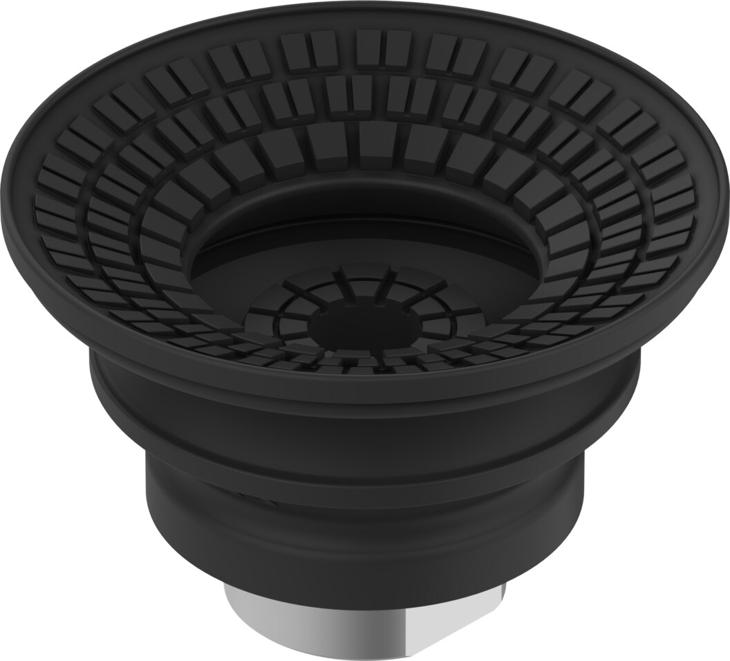 Suction cup with connector