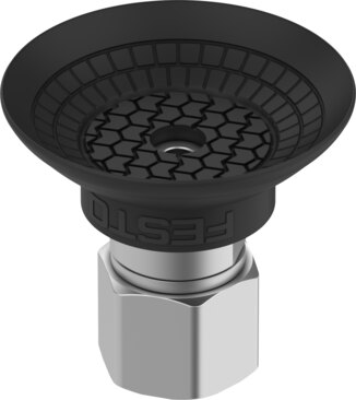 Suction cup with connector