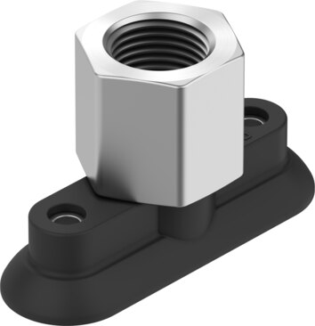 Suction cup with connector
