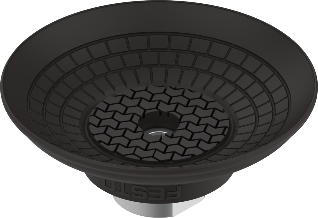 Suction cup with connector