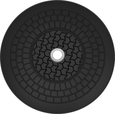 Suction cup with connector