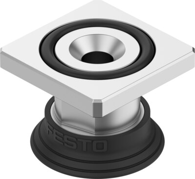 Suction cup with connector