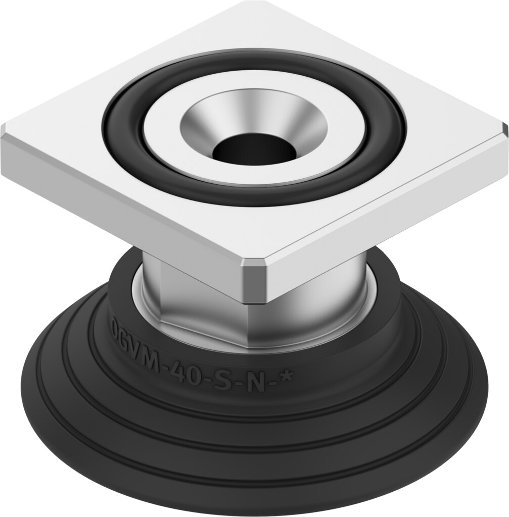 Suction cup with connector