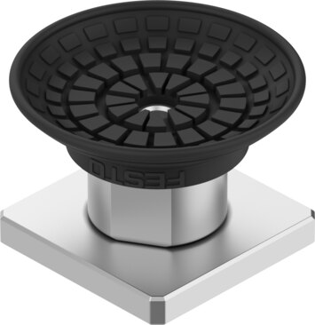 Suction cup with connector
