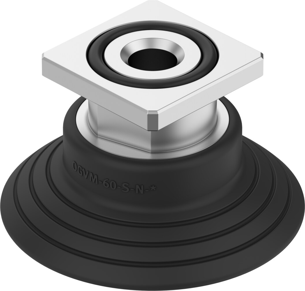 Suction cup with connector